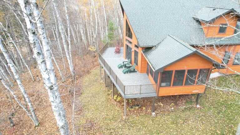 deck built in duluth by perrault construction