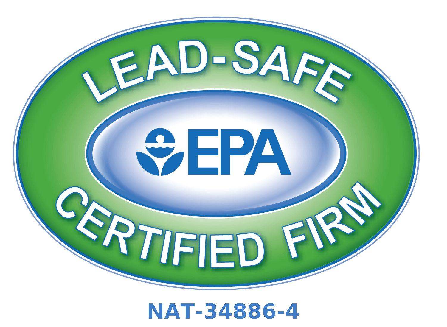 EPA lead Safe Certified Contractor badge