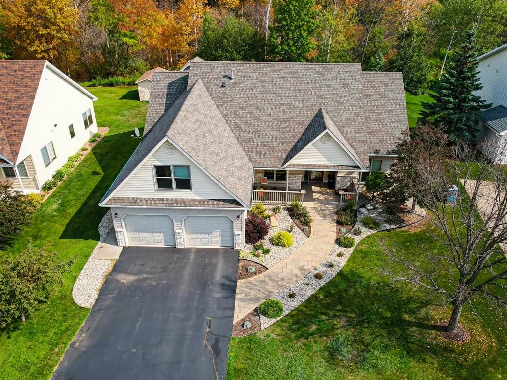 Newly installed energy-efficient windows on a Duluth-area home